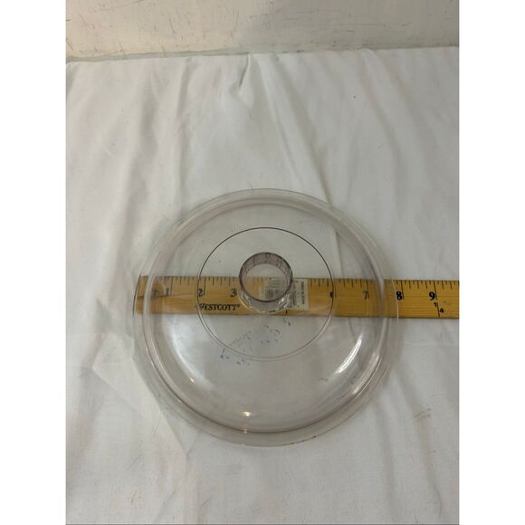 Crockpot clear replacement lid (smudge) 7" rim - Picture 3 of 4